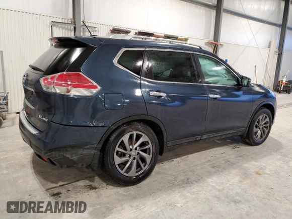 2016 Nissan Rogue SL with VIN 5N1AT2MV6GC859174, listed as a Copart auction lot 51227035 with 63,582 mi miles and Salvage Title. Bid and sale history available at DreamBid. Image 3.