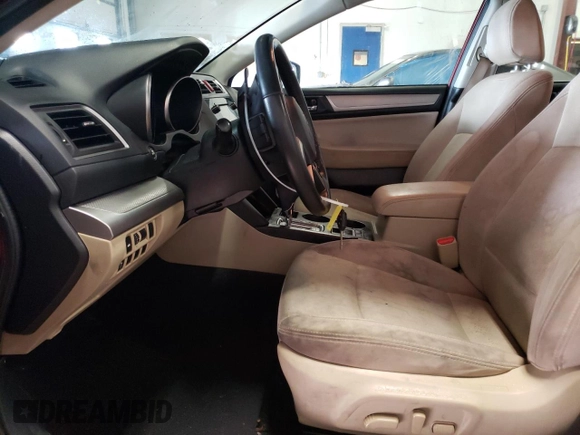 2016 Subaru Legacy 2.5i Premium with VIN 4S3BNBD68G3031364, listed as a Copart auction lot 36530113 with 58,441 mi miles. Bid and sale history available at carsss.com. Image 7.