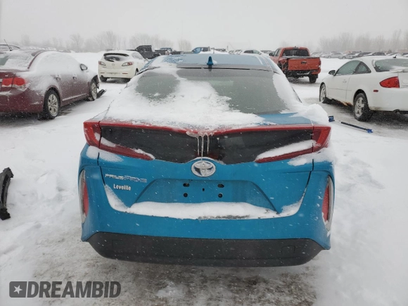 2022 Toyota Prius LE with VIN JTDKAMFPXN3201668, listed as a Copart auction lot 42558185 with 20,139 mi miles and Salvage title. Bid and sale history available at DreamBid. Image 6.