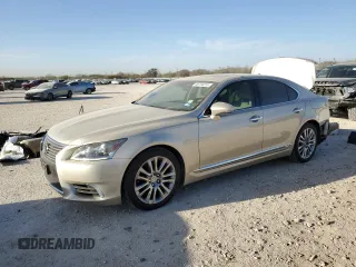 2014 Lexus LS 460 z VIN JTHBL5EF4E5131502, wystawiony jako Copart lot #48784015 z przebiegiem 69 393 mil mil oraz Szkoda całkowita • Salvage title. Historia ofert i sprzedaży dostępna na DreamBid. Obrazek 1.