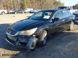 2015 Honda Accord Sedan LX with VIN 1HGCR2F36FA047893, listed as a IAAI auction lot 41703153 with 160,946 mi miles. Bid and sale history available at carsss.com. Image 2.