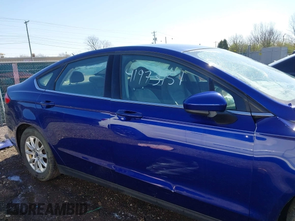 2016 Ford Fusion S z VIN 1FA6P0G73G5125666, wystawiony jako IAAI lot #41973151 z przebiegiem 100 851 mil mil oraz . Historia ofert i sprzedaży dostępna na DreamBid. Obrazek 14.