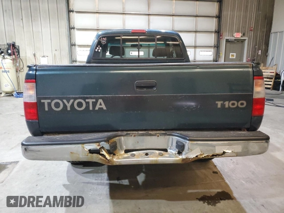 1996 Toyota T100 DX with VIN JT4UN22DXT0023384, listed as a Copart auction lot 46497225 with 109,046 mi miles and Clean Title. Bid and sale history available at DreamBid. Image 6.