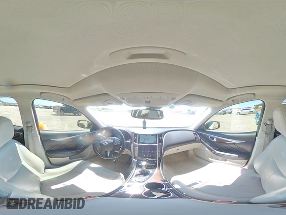 2014 Infiniti Q50 Sport with VIN JN1BV7AR6EM695314, listed as a Copart auction lot 59953085 with 161,085 mi miles and Clean title. Bid and sale history available at DreamBid. Image 14.