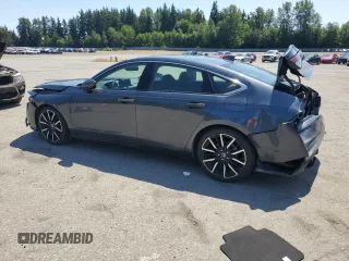 2024 Honda Accord Touring with VIN 1HGCY2F87RA005817, listed as a Copart auction lot 59211165 with 28,355 mi miles and Salvage title. Bid and sale history available at DreamBid. Image 2.