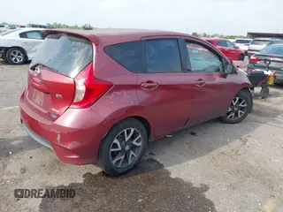2016 Nissan Note SV with VIN 3N1CE2CP7GL380764, listed as a IAAI auction lot 41959411 with Not Provided miles and . Bid and sale history available at DreamBid. Image 4.