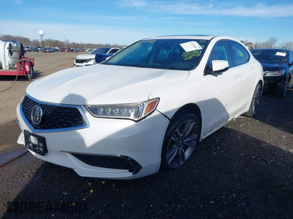 2020 Acura TLX w/Technology Pkg with VIN 19UUB3F47LA003145, listed as a IAAI auction lot 41571081 with 26,537 mi miles. Bid and sale history available at carsss.com. Image 17.