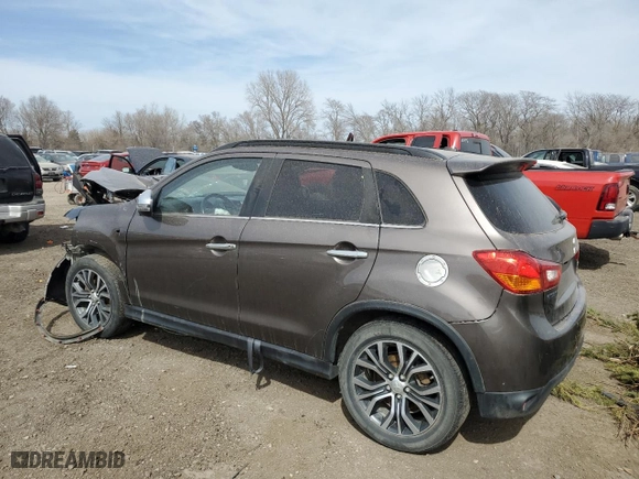 2016 Mitsubishi Outlander Sport 2.4 SEL with VIN JA4AR4AW4GZ051344, listed as a Copart auction lot 48569765 with 109,588 mi miles and Salvage Title. Bid and sale history available at carsss.com. Image 2.