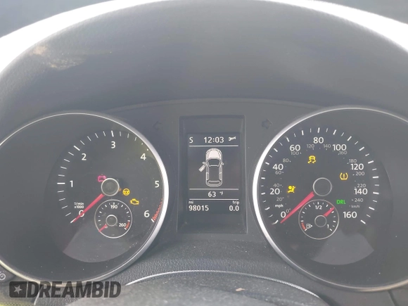 2014 Volkswagen Jetta TDI w/Sunroof & Nav with VIN 3VWPL7AJ7EM617385, listed as a IAAI auction lot 42012881 with 98,015 mi miles and . Bid and sale history available at DreamBid. Image 7.