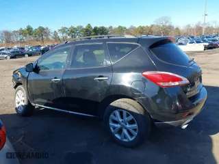2013 Nissan Murano SL with VIN JN8AZ1MW9DW319516, listed as a IAAI auction lot 40953487 with 105,969 mi miles. Bid and sale history available at carsss.com. Image 14.
