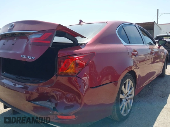 2014 Lexus GS 350 z VIN JTHBE1BL2E5043948, wystawiony jako IAAI lot #41990923 z przebiegiem Nie podano mil oraz . Historia ofert i sprzedaży dostępna na DreamBid. Obrazek 4.