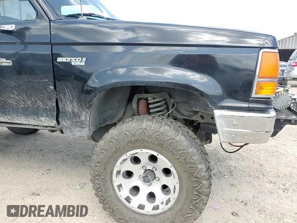 1990 Ford Bronco with VIN 1FMCU14T9LUA15536, listed as a Copart auction lot 54391815 with 319,124 mi miles and Salvage title. Bid and sale history available at DreamBid. Image 13.