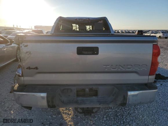 2017 Toyota Tundra 4WD SR with VIN 5TFUW5F18HX630574, listed as a Copart auction lot 88952115 with 0 mi miles and Salvage Title. Bid and sale history available at carsss.com. Image 6.