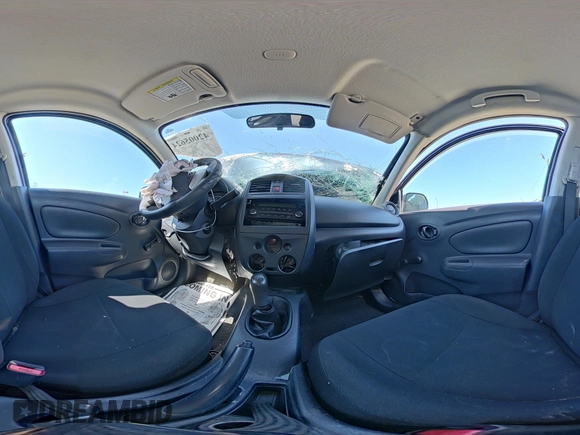 2015 Nissan Versa SV with VIN 3N1CN7APXFL813704, listed as a IAAI auction lot 42005624 with 170,690 mi miles. Bid and sale history available at carsss.com. Image 19.