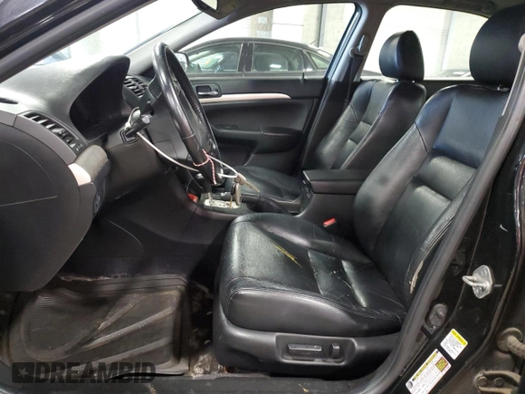 2005 Acura TSX with VIN JH4CL968X5C008665, listed as a Copart auction lot 58088355 with 202,299 mi miles and Salvage title. Bid and sale history available at DreamBid. Image 7.