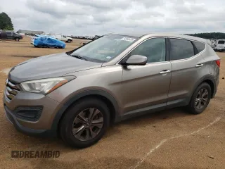 2016 Hyundai Santa Fe z VIN 5XYZTDLB2GG360958, wystawiony jako Copart lot #54684435 z przebiegiem 148 879 mil mil oraz Szkoda całkowita • Salvage title. Historia ofert i sprzedaży dostępna na DreamBid. Obrazek 1.