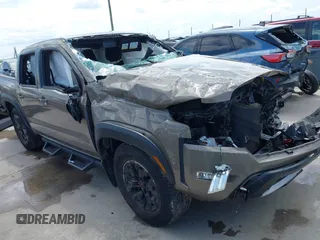 2023 Nissan Frontier Pro-4X с VIN 1N6ED1EK1PN629528, выставлен на аукционе IAAI как лот 42363061 с пробегом 37 421 миль миль и . История ставок и продаж доступна на DreamBid. Изображение 1.
