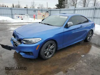 2016 BMW 2 Series M235i xDrive with VIN WBA1J9C54GV696692, listed as a Copart auction lot 44494055 with 0 mi miles and Clean Title. Bid and sale history available at carsss.com. Image 1.