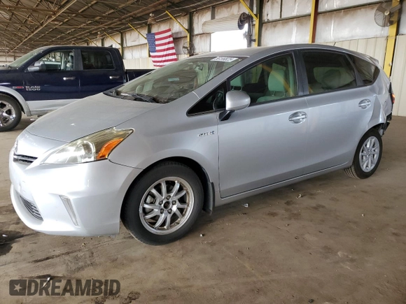 2014 Toyota Prius Two with VIN JTDZN3EU6EJ006344, listed as a Copart auction lot 56199825 with 131,755 mi miles and Salvage Title. Bid and sale history available at DreamBid. Image 1.