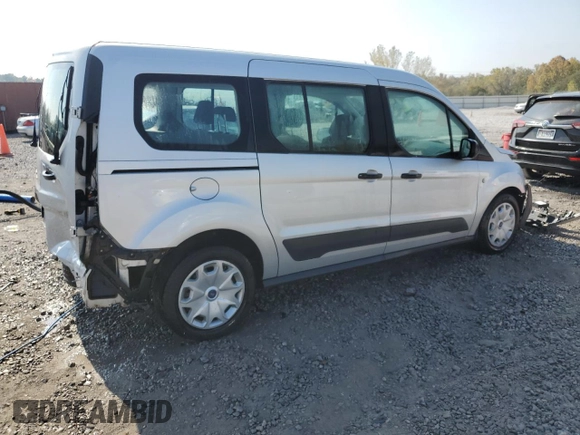 2018 Ford Transit Connect XL with VIN NM0GS9E70J1342253, listed as a Copart auction lot 77950224 with 42,649 mi miles and Salvage title. Bid and sale history available at DreamBid. Image 3.