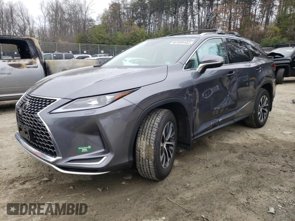 2021 Lexus RX with VIN JTJHZKFA1M2032032, listed as a Copart auction lot 67539182 with 7,790 mi miles. Bid and sale history available at carsss.com. Image 1.