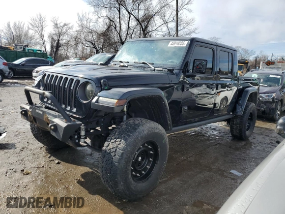 2022 Jeep Gladiator Rubicon с VIN 1C6JJTBG0NL163323, выставлен на аукционе Copart как лот 44919205 с пробегом 7 817 миль миль и Списание • Salvage title. История ставок и продаж доступна на DreamBid. Изображение 1.