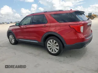 2020 Ford Explorer Limited z VIN 1FMSK8FH2LGD03528, wystawiony jako Copart lot #62380955 z przebiegiem 53 991 mil mil oraz Szkoda całkowita • Salvage title. Historia ofert i sprzedaży dostępna na DreamBid. Obrazek 2.