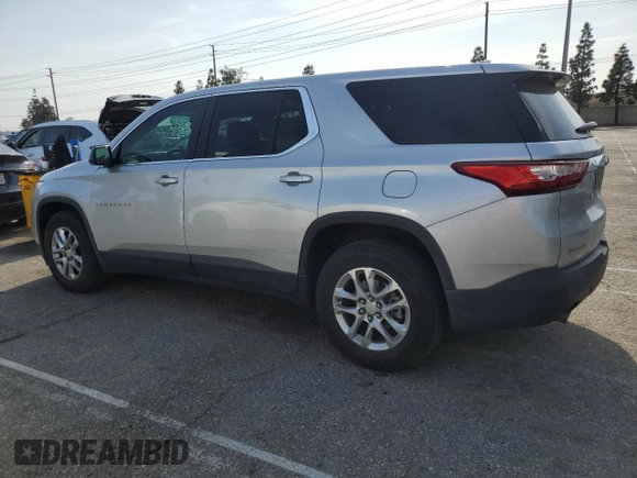 2020 Chevrolet Traverse LS с VIN 1GNERFKW1LJ156229, выставлен на аукционе Copart как лот 52376755 с пробегом 63 951 миль миль и Списание • Salvage title. История ставок и продаж доступна на DreamBid. Изображение 2.