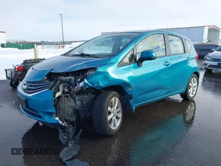 2014 Nissan Note S Plus with VIN 3N1CE2CP1EL407552, listed as a IAAI auction lot 41740957 with 64,577 mi miles and . Bid and sale history available at DreamBid. Image 6.