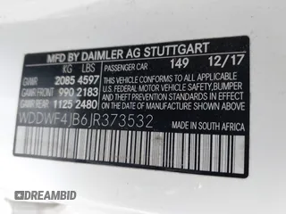 2018 Mercedes-Benz C 300 с VIN WDDWF4JB6JR373532, выставлен на аукционе IAAI как лот 42458931 с пробегом 83 804 миль миль и . История ставок и продаж доступна на DreamBid. Изображение 9.