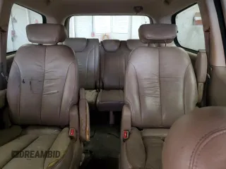 2008 Kia Sedona EX with VIN KNDMB233086202293, listed as a Copart auction lot 86637254 with 185,918 mi miles and Salvage Title. Bid and sale history available at carsss.com. Image 10.
