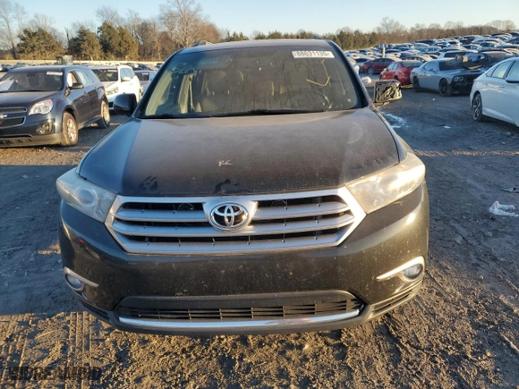 2011 Toyota Highlander Limited with VIN 5TDYK3EH7BS030397, listed as a Copart auction lot 50148135 with 190,330 mi miles and Salvage Title. Bid and sale history available at carsss.com. Image 5.