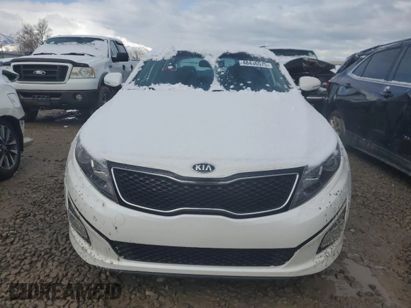 2015 Kia Optima LX with VIN KNAGM4A75F5640266, listed as a Copart auction lot 48436575 with 76,029 mi miles and Salvage Title. Bid and sale history available at carsss.com. Image 5.