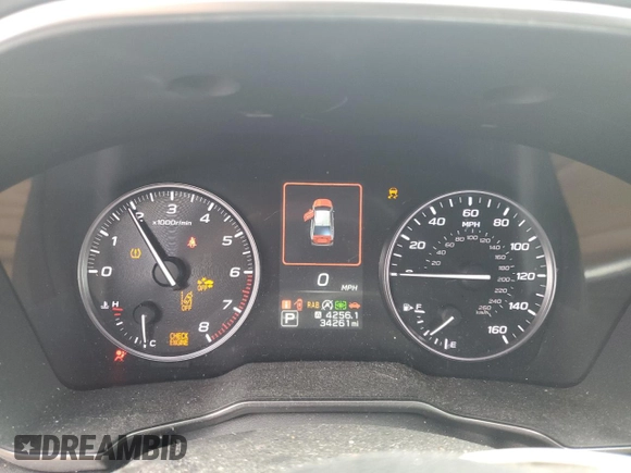 2022 Subaru Legacy Limited XT with VIN 4S3BWGN61N3023791, listed as a Copart auction lot 60174785 with 34,261 mi miles and Salvage title. Bid and sale history available at DreamBid. Image 9.