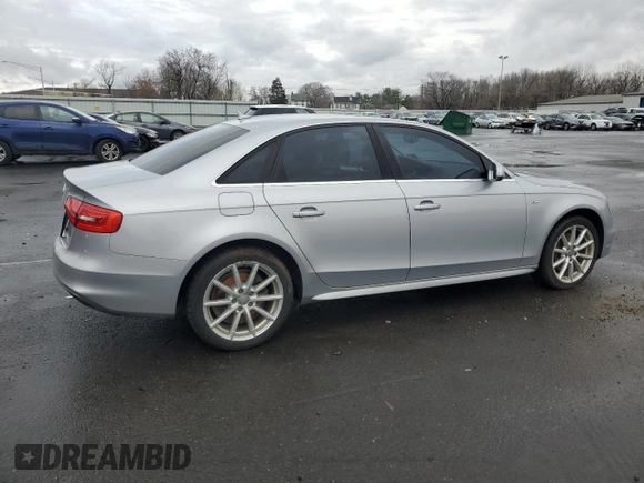 2015 Audi A4 Premium with VIN WAUAFAFL9FN009279, listed as a Copart auction lot 49459215 with 79,157 mi miles and Salvage Title. Bid and sale history available at carsss.com. Image 3.