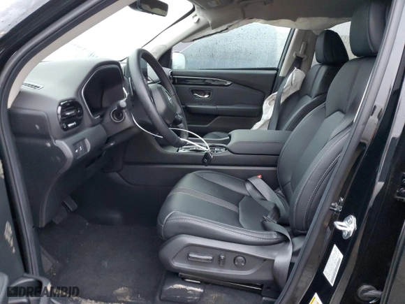 2025 Honda Pilot Touring with VIN 5FNYG2H76SB009916, listed as a Copart auction lot 43832285 with 2,998 mi miles and Salvage Title. Bid and sale history available at carsss.com. Image 7.