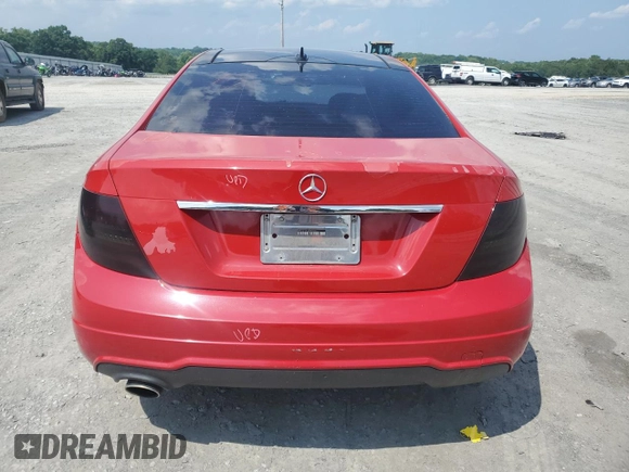 2012 Mercedes-Benz C 250 with VIN WDDGJ4HB4CF780942, listed as a Copart auction lot 59398325 with 155,955 mi miles and Salvage title. Bid and sale history available at DreamBid. Image 6.