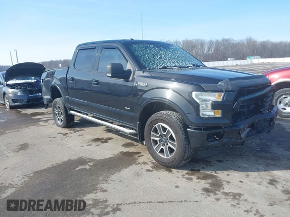 2015 Ford F-150 XLT with VIN 1FTEW1EG8FFB31487, listed as a IAAI auction lot 41609774 with 175,030 mi miles. Bid and sale history available at carsss.com. Image 1.