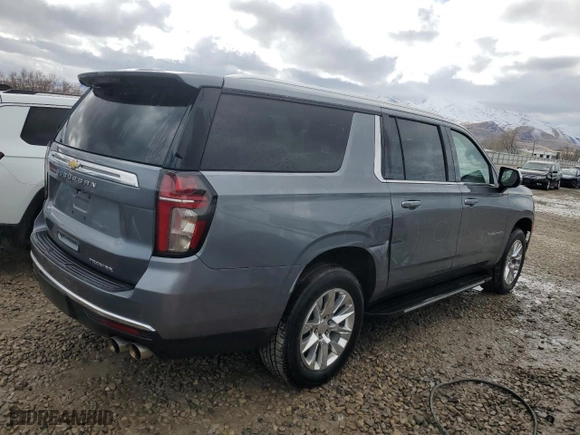 2022 Chevrolet Suburban Premier with VIN 1GNSKFKD4NR232178, listed as a Copart auction lot 45883945 with 89,871 mi miles and Clean Title. Bid and sale history available at carsss.com. Image 3.