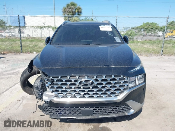 2021 Hyundai Santa Fe SEL with VIN 5NMS34AJXMH307065, listed as a IAAI auction lot 41951232 with 32,305 mi miles. Bid and sale history available at carsss.com. Image 12.