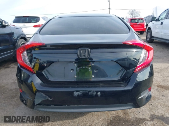 2016 Honda Civic Sedan LX with VIN 2HGFC2F54GH512058, listed as a IAAI auction lot 41818506 with 171,876 mi miles. Bid and sale history available at carsss.com. Image 17.