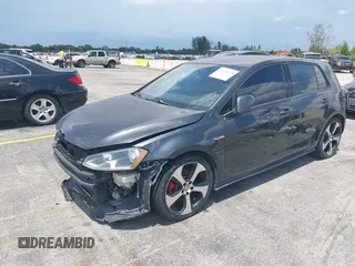 2015 Volkswagen GTI SE with VIN 3VW4T7AU0FM043274, listed as a IAAI auction lot 42191448 with 108,094 mi miles and . Bid and sale history available at DreamBid. Image 2.