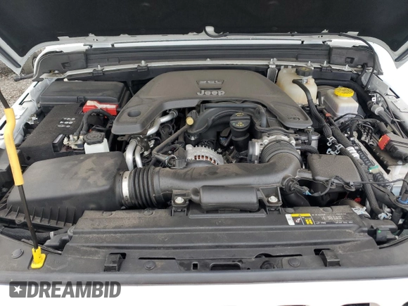 2020 Jeep Wrangler Sport with VIN 1C4GJXAG4LW210506, listed as a Copart auction lot 81745024 with 28,863 mi miles and Salvage title. Bid and sale history available at DreamBid. Image 11.