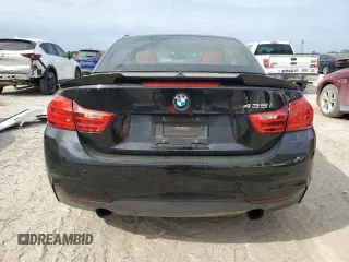 2015 BMW 4 Series 435i with VIN WBA3T3C59FP738972, listed as a Copart auction lot 50323265 with 131,982 mi miles and Salvage Title. Bid and sale history available at carsss.com. Image 6.