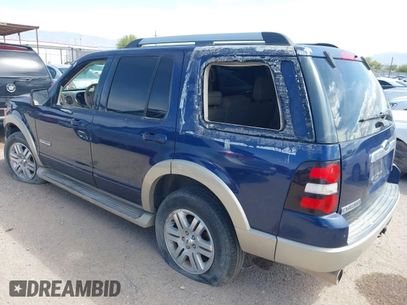 2006 Ford Explorer Eddie Bauer z VIN 1FMEU64E26UB69159, wystawiony jako IAAI lot #41872993 z przebiegiem 180 739 mil mil oraz . Historia ofert i sprzedaży dostępna na DreamBid. Obrazek 3.
