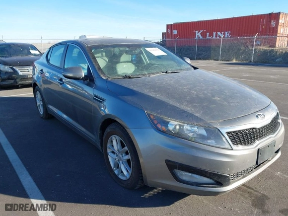 2013 Kia Optima LX with VIN 5XXGM4A72DG251290, listed as a IAAI auction lot 41386091 with 298,306 mi miles. Bid and sale history available at carsss.com. Image 6.