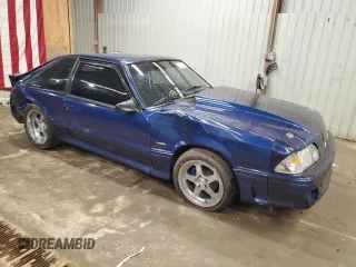 1989 Ford Mustang z VIN 1FABP41A9KF195833, wystawiony jako Copart lot #51102975 z przebiegiem 39 598 mil mil oraz Szkoda całkowita • Salvage title. Historia ofert i sprzedaży dostępna na DreamBid. Obrazek 4.