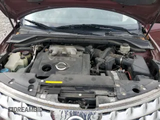 2007 Nissan Murano SL with VIN JN8AZ08W77W665623, listed as a Copart auction lot 54952035 with 208,076 mi miles and Salvage title. Bid and sale history available at DreamBid. Image 12.