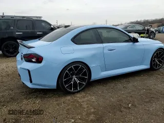 2023 BMW M2 z VIN 3MF13DM00P8D30554, wystawiony jako Copart lot #51641785 z przebiegiem 14 572 mil mil oraz Szkody całkowita. Historia ofert i sprzedaży dostępna na DreamBid. Obrazek 14.