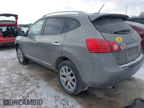 2012 Nissan Rogue SV with VIN JN8AS5MV2CW383298, listed as a IAAI auction lot 41388743 with 149,787 mi miles. Bid and sale history available at carsss.com. Image 3.